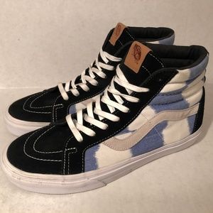 Vans Sk8 Hi Reissue Glitch Check Mens 9 Women 10.5